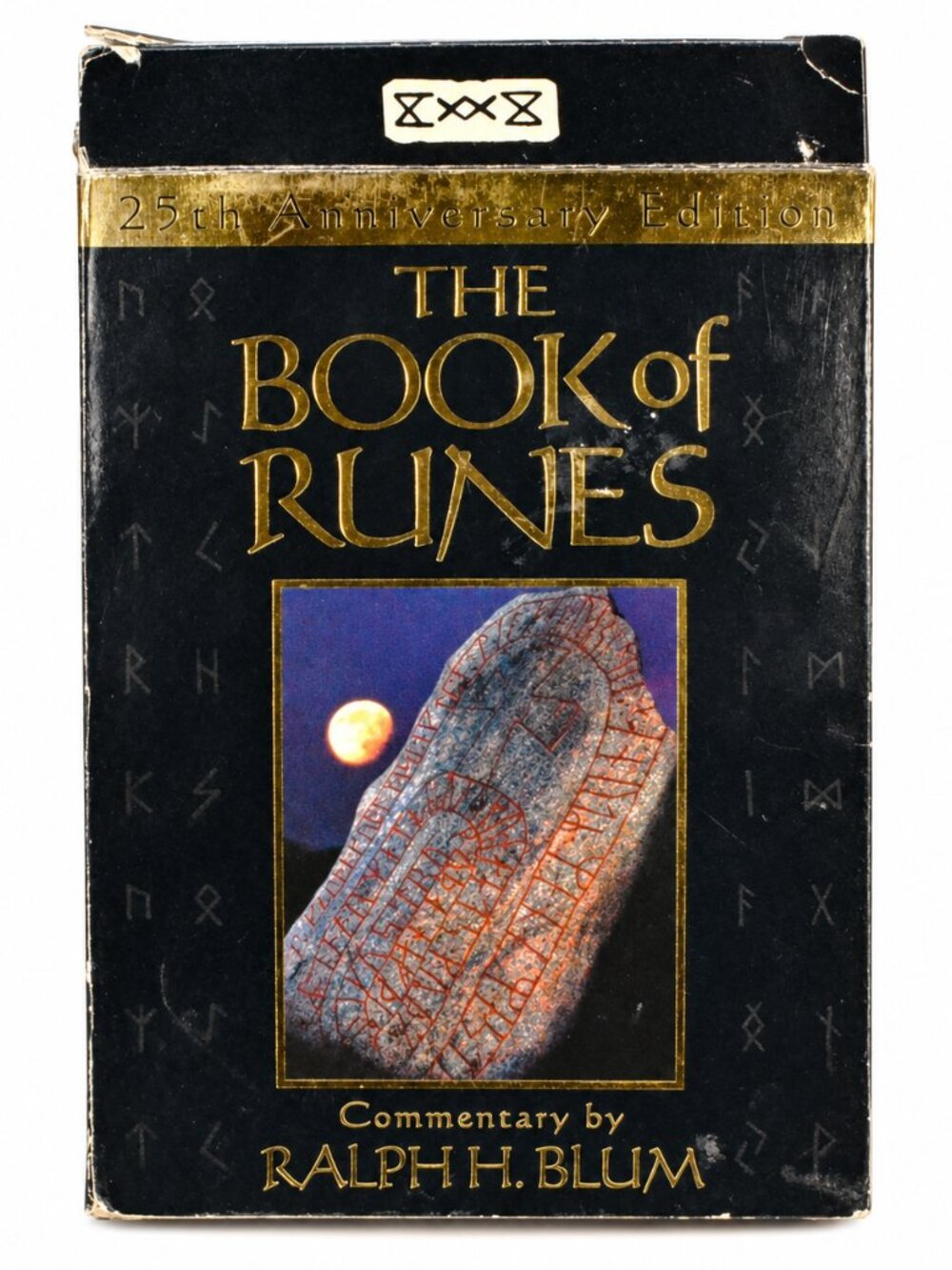Ralph H Blum Book of Runes 25th Anniversary Complete Rune Stone Set